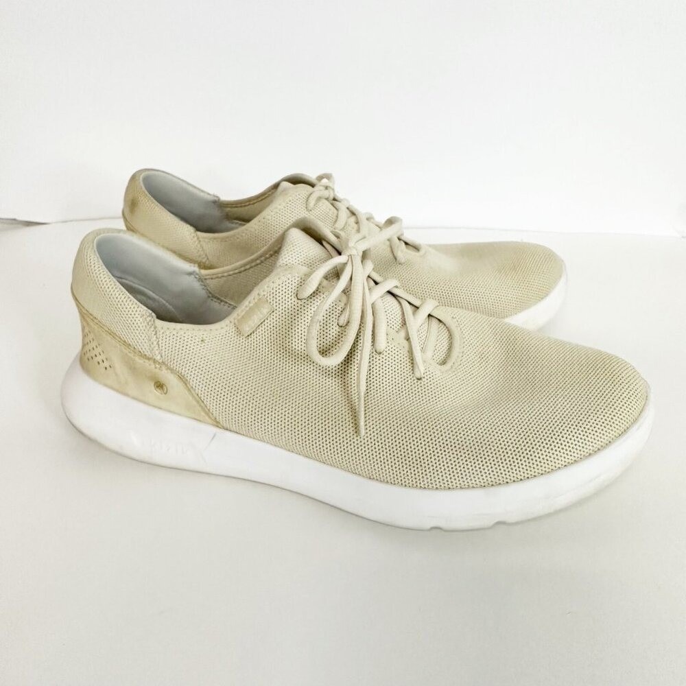 Kizik Madrid Hands Free Eco Knit Ivory Athletic Shoes Mens 13 Comfort
